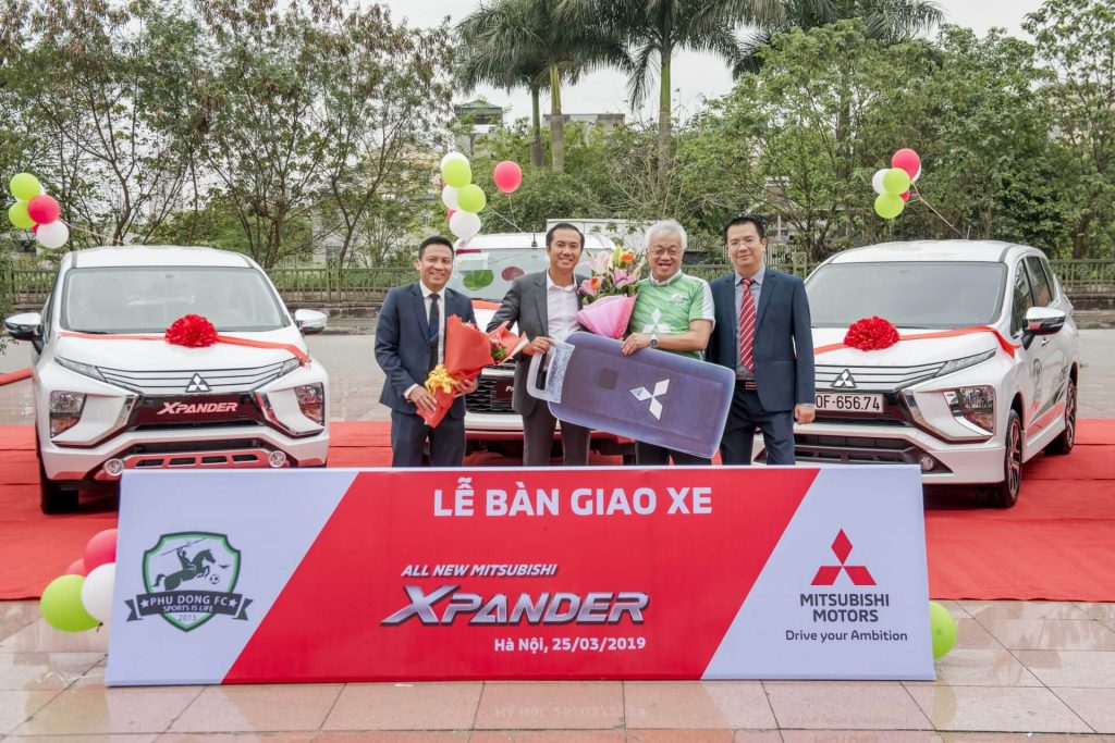 Mitsubishi Motors Viet Nam Tiep Tuc Dong Hanh Cung Doi Bong Phu Dong Mua Giai 2019
