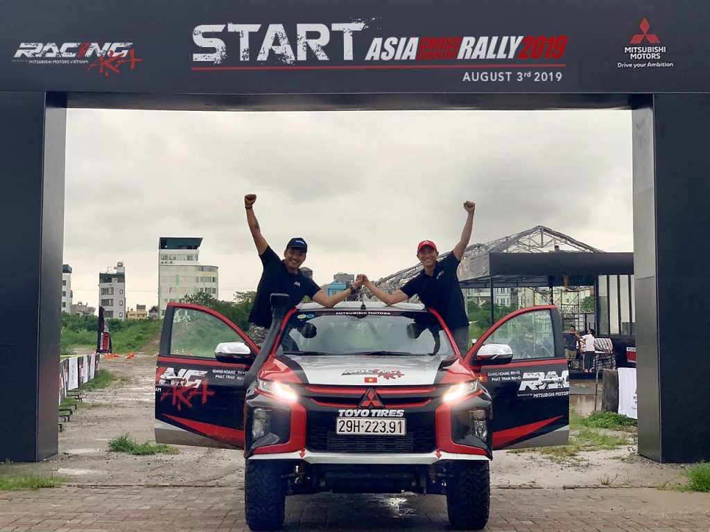 Racing Aka Tham Gia Giai Dua Xe Dia Hinh Asian Cross Country Rally 2019